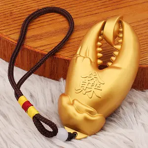 Ingot Crab Pincer Home Ornament Backpack Ornament Play Decompression Gift