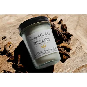 8oz Vanilla Birch Soy Candle