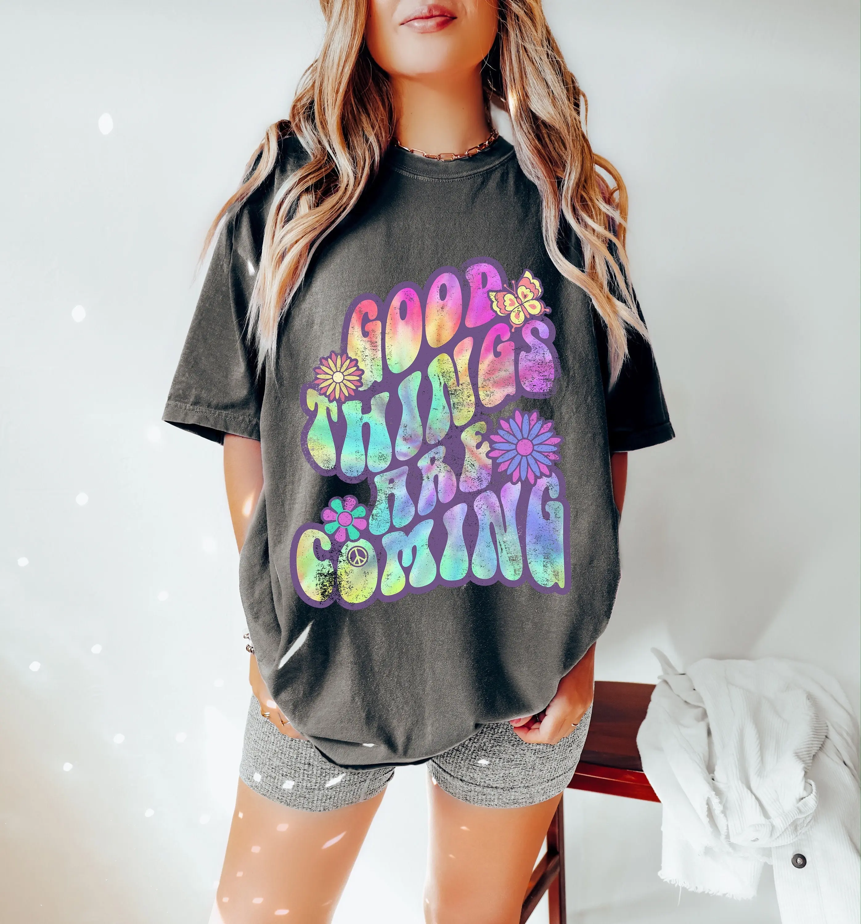 Good Things Are Coming Oversized TShirt, Comfort Colors Tshirt, Mental Health Matters Shirt, Mental Health Awareness Shirt, Motivational Tee