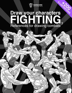 Draw your characters Fighting, References for drawing combats: Book for artists, learn to draw your characters practicing contact sports, for your ... Comics and Manga. (Anatomy for Artists) Paperback – October 29, 2023