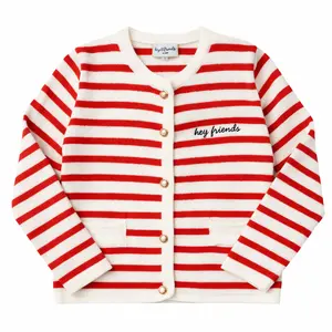 The Mon Amie Cardigan - Red