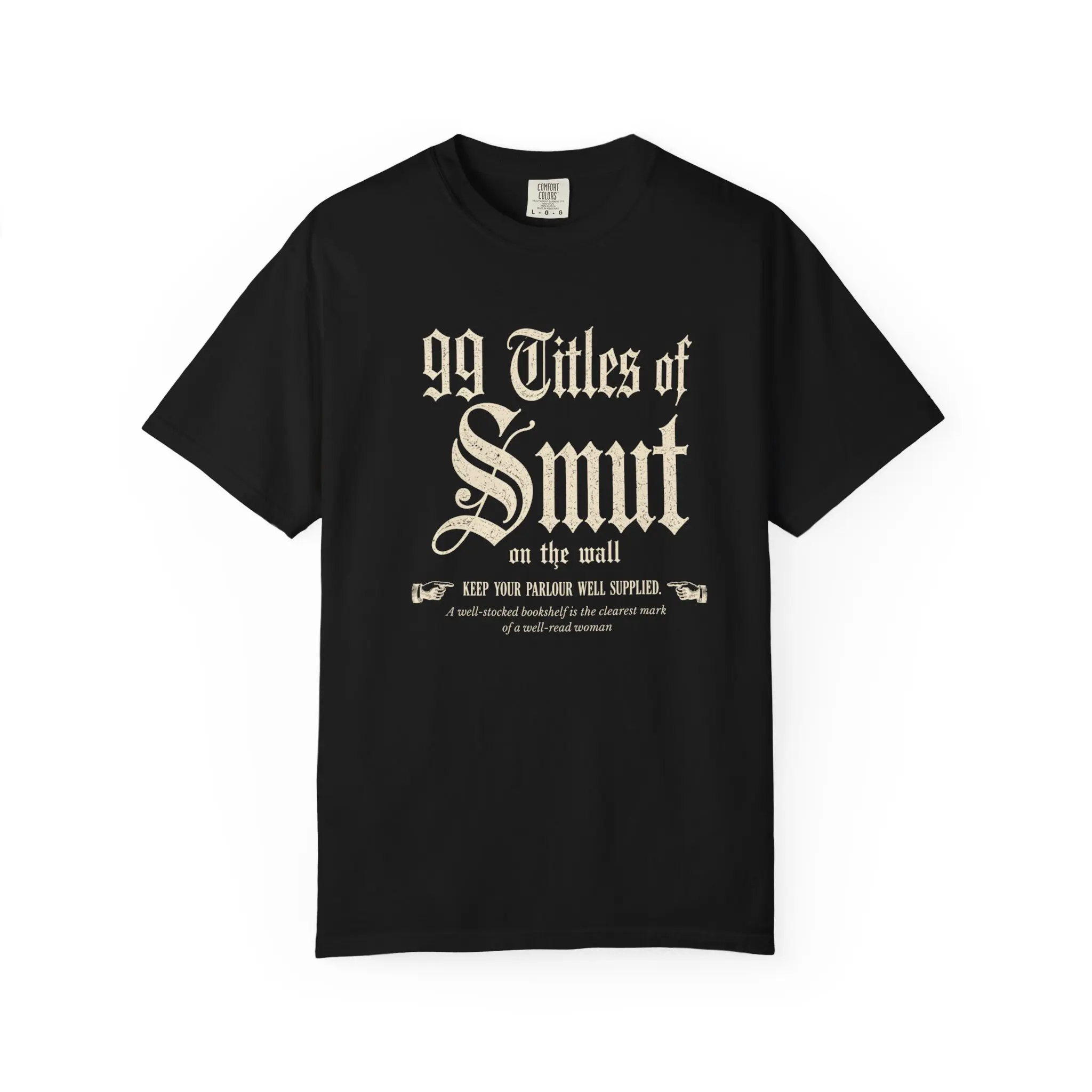 99 Titles of Smut™ Comfort Colors Tee | Book Lover Shirt