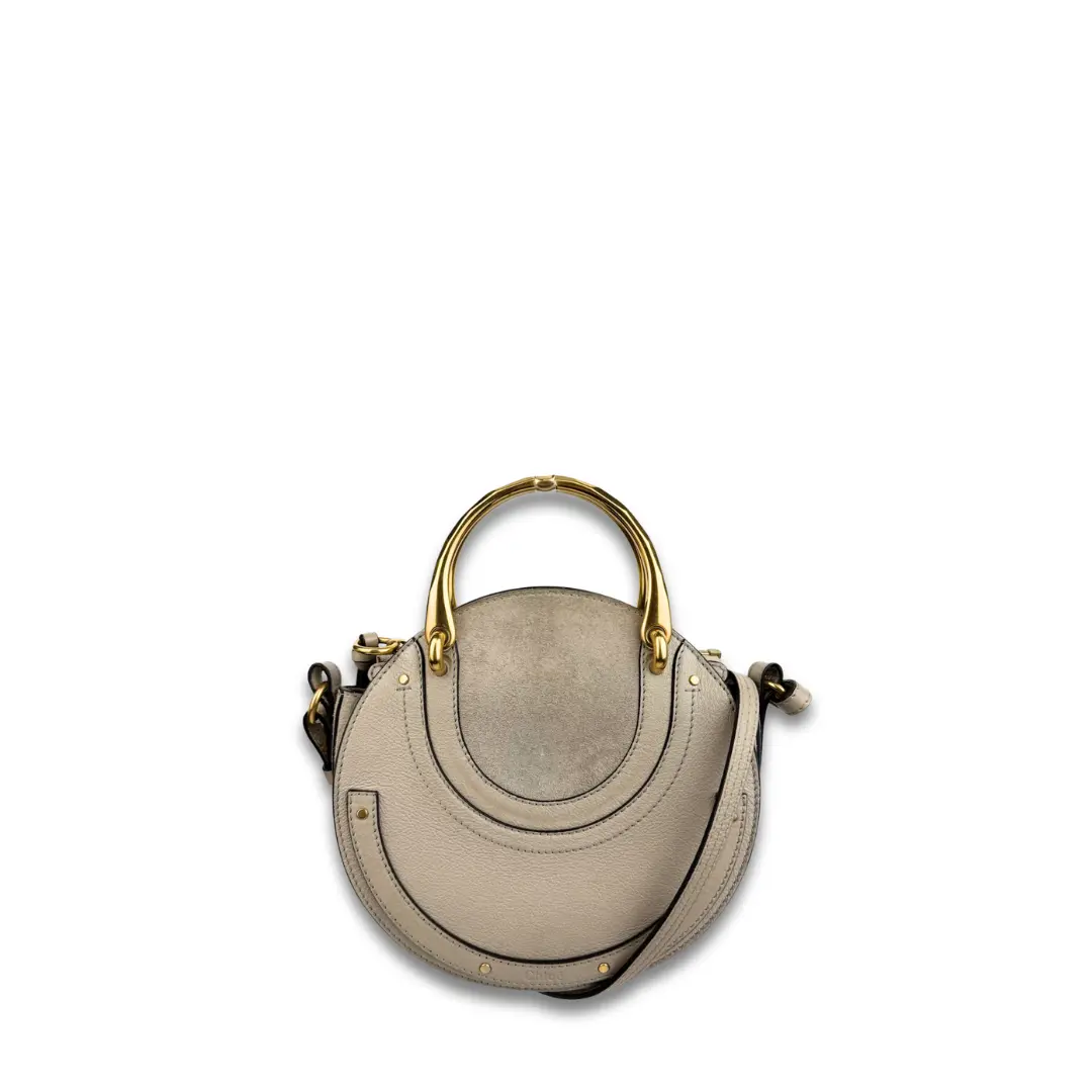 Pre-owned Chloé Leather Shoulder Bags Chloe Beige Pixie Crossbody Bag