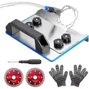 45 Degree Tile Chamfering Tool, Angle stand for 45-degree chamfer cutting of tiles,It is applicable to the type 100 angle and the angle can be adjusted.