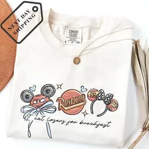 Comfort Color Lightning #McQ 95 Coquette Bow Shirt, Cars Shirt, Characters Tee, Trip Shirt, Lightning #McQ Gift Idea