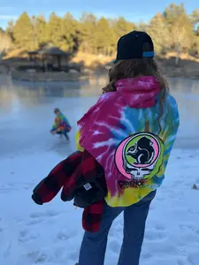 Tie Dye Squirrel Firehouse Hoodie