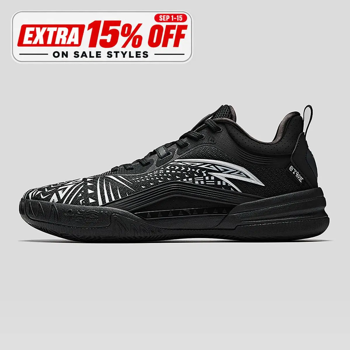 ANTA MEN KAI 1 TEAM Basketball Shoes Comfortable High-Performance Durable Sports Shoes Indoor Court Outdoor Court Team Practice Game Day Hoop Shoes Fall Training Kyrie Irving