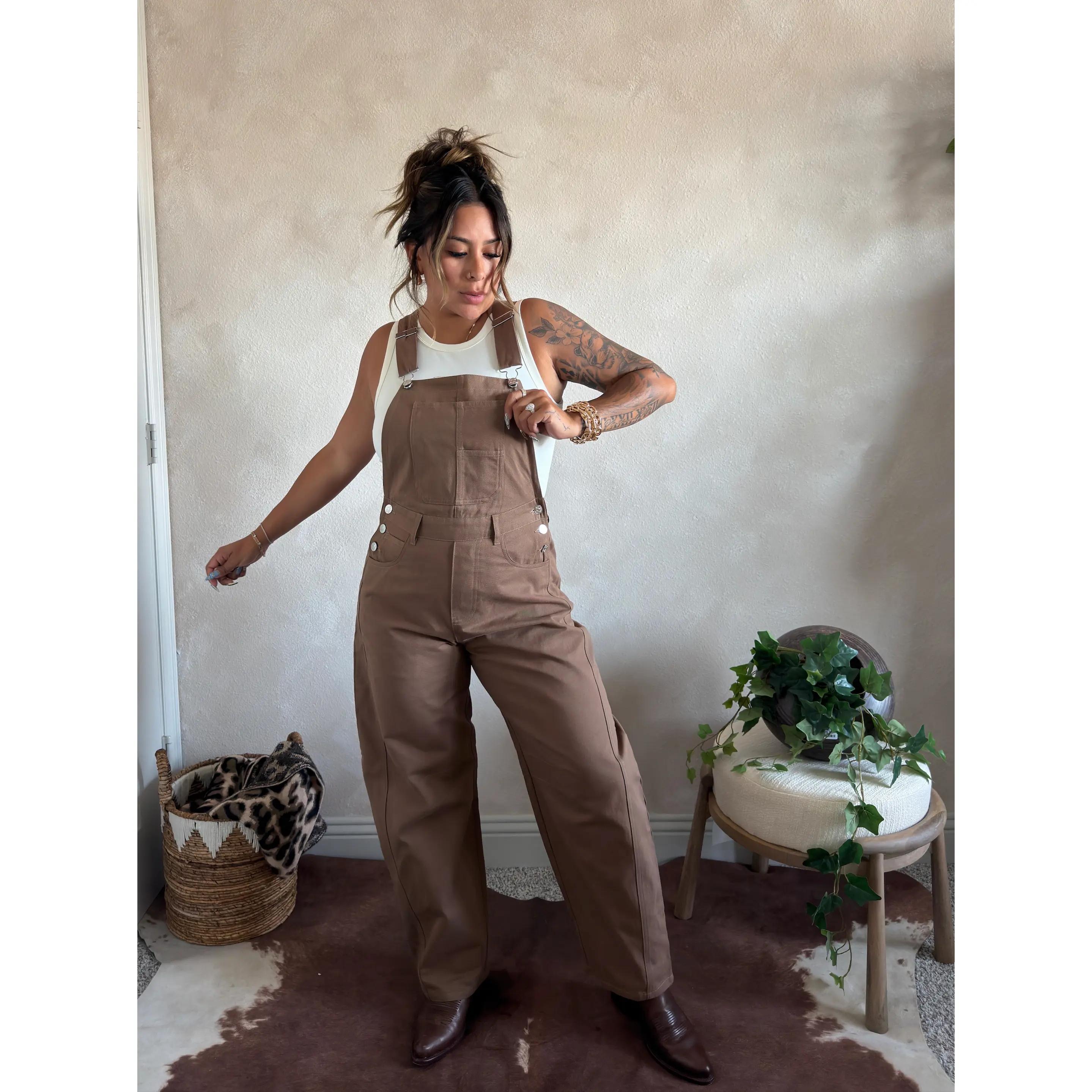 Saddle Up Barrel Overalls
