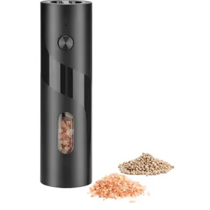 Electric Salt and Pepper Mill Automatic Spice Grinder, Battery Operated