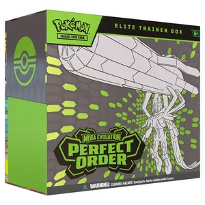 Pokémon TCG: Mega Evolution 3: Perfect Order: Elite Trainer Box (9-packs inside)