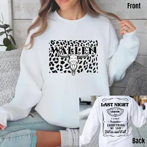 Wallen Last Night Crewneck Sweatshirt