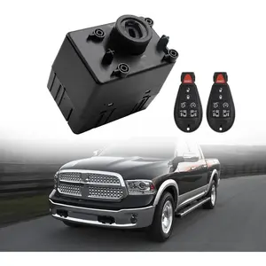 Dasbecan Wireless Ignition Module Switch (with Keys) Compatible with 2011-2014 Dodge Challenger Ram 1500 2500 3500 4500 5500 Jeep Grand Cherokee, Chrysler Town & Country