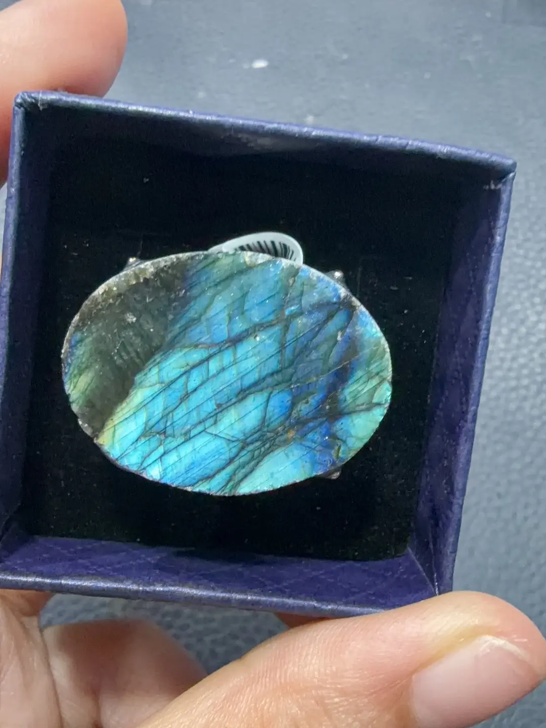 Wen(19403)gc.Labradorite ring