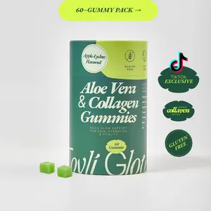 Tovli Glow Aloe Vera & Collagen Gummies - 60 Gummies Tovli Glow Aloe Vera & Collagen Gummies - 60 Gummies