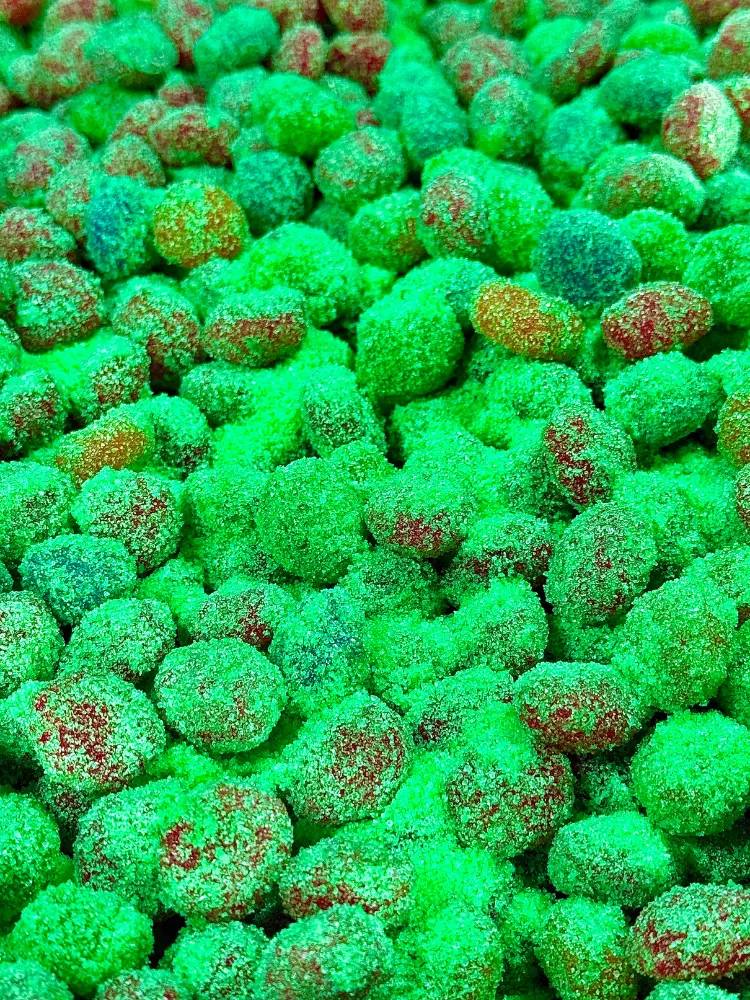 Sour Kings Candy - Watermelon Sour Gusher Bursts - Viral Sour Candy Snack