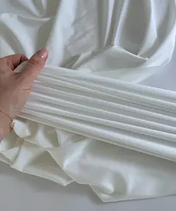 White Shiny Nylon Spandex