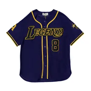 LEGEND KOBE BRYANT BUTTON DOWN BASEBALL JERSEY