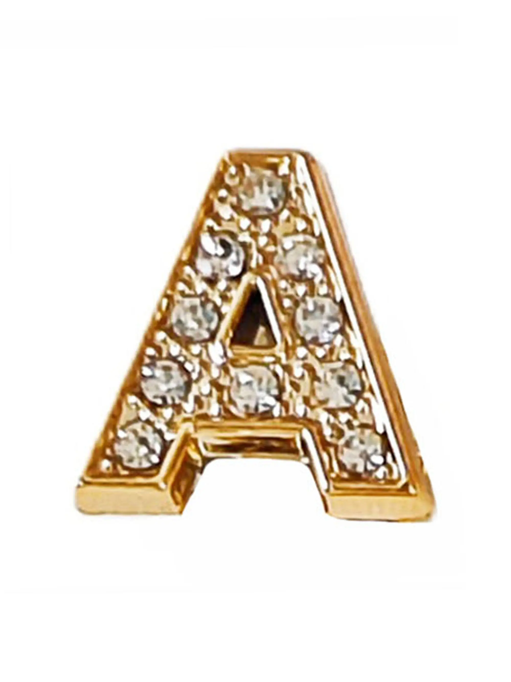 DIY Shoe Decoration Charms, Cute Shoe Decorations, Shiny Artificial Diamond Letter Buckle, Non-Metal Lightweight Material, Y2K Fashion, Unisex, Eva Beach Shoes, Shoe Accessories, Decorative Shoe Accessories
