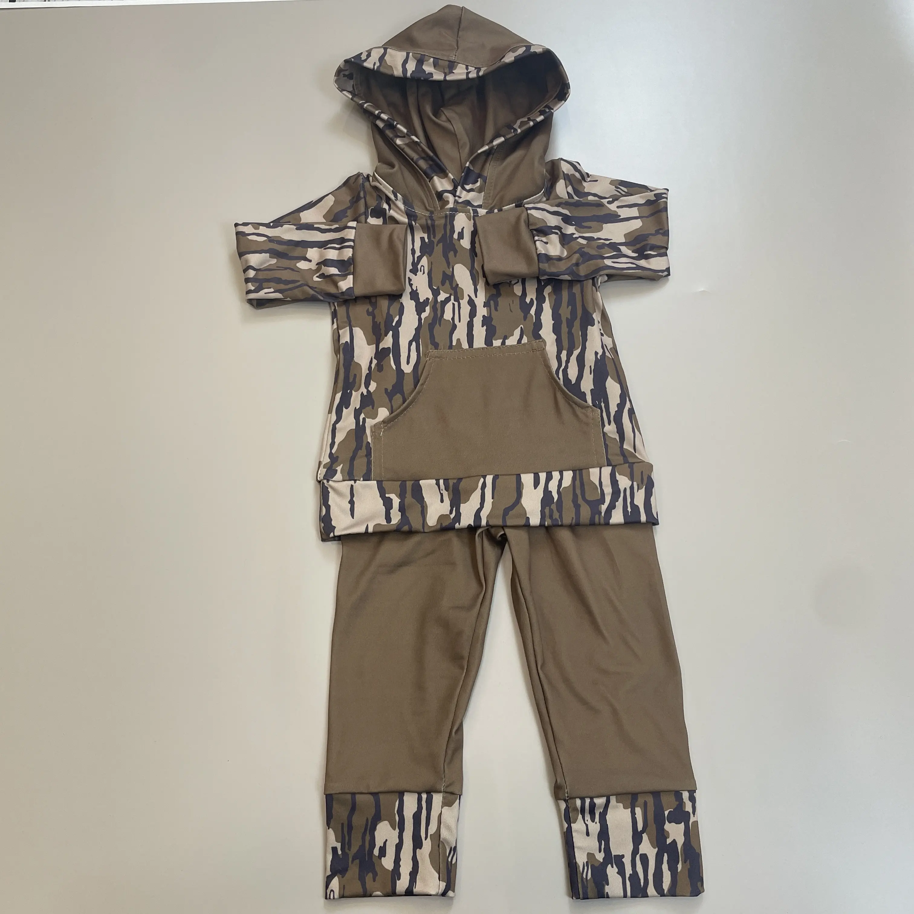 C toddler boy outfit  camo boy winter pants set camouflage clothes toddler hoodies set