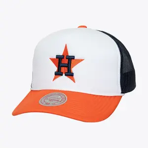 MENS MITCHELL & NESS MLB BLOCKER TRUCKER COOP ASTROS