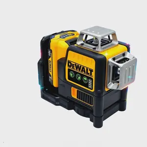 DEWALT 089 12V Max Green Laser Level Built With Self Leveling Function High Precision Positioning Instrument Stable Working Performance Suitable For Building Construction Wall Calibration And On Site Layout Measuring Operations