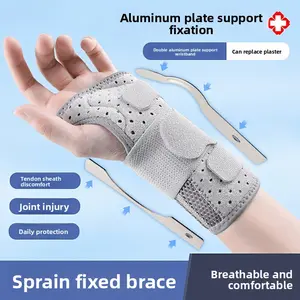 Steel plate wrist guard joint fixator, wrist sprain tendon sheath fixation brace, wrist strap, wrist guard, wrist guard.