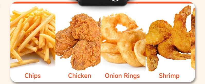 SUSTEAS Electric Deep Fryer 1.5QT/2.6QT with Non-Stick Basket, Large Oil Capacity, Cool to Touch Edges, and Intelligent Temperature Control Frying