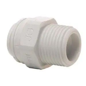 Push Fit 3/8" Tube x 1/2" NPT