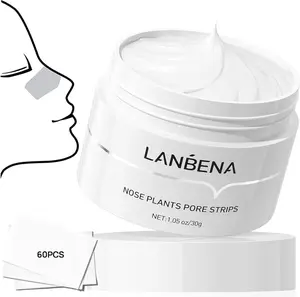 LANBENA Blackheads Whiteheads Removal Kitfor Clear, Radiant Skin: Facial Exfoliating Power,Acne Deep Cleansing, Strips for a Fresh-Faced Glow!
