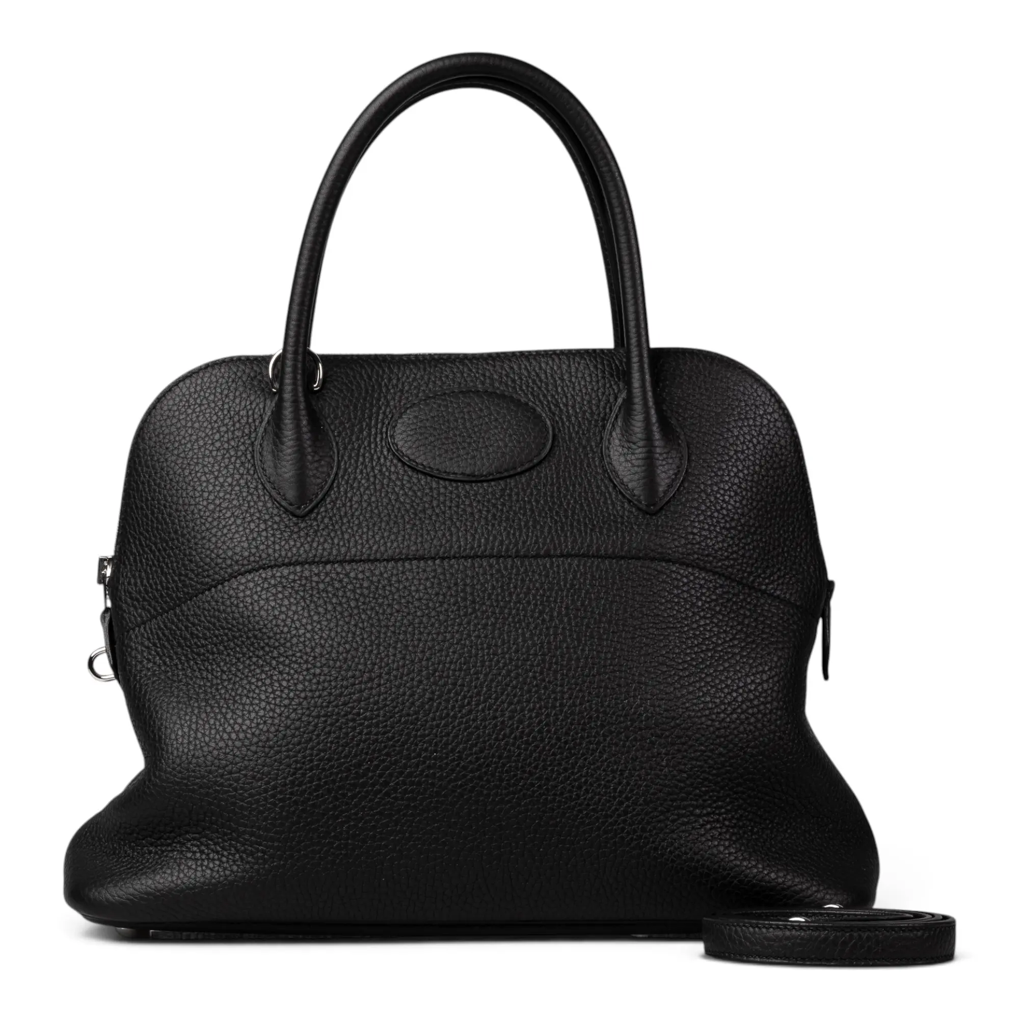 Pre-owned HERMÈS leather Shoulder Bags Bolide 31 Black H26073991