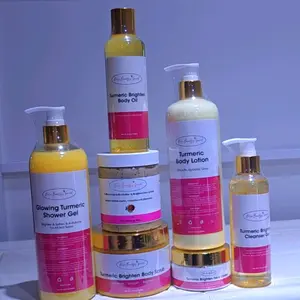 Turmeric Brighten Body Set With Tumeric Shower Gel