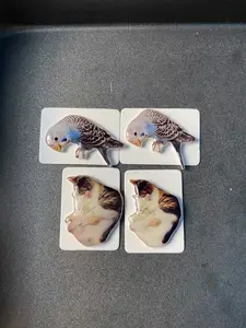 Customizable Pet Earrings Customizable Earring	Stud Earrings	Handmade Jewelry	Pet Lover Gift	Personalized Jewelry	Unique Earrings	Furry Friend Jewelry	Women's Accessories	Gift for Her	Thoughtful Gift	Cherish Your Pet	Cute	Comfortable