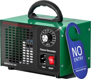 Ozone Generator 45,000mg/h, Home/Industrial O3 Car Deodorizer. Ozone Machine Air Ionizer Ozone Odor Eliminator for Strong Odor. Odor Eliminator for Home, Car, Pet. Room Deodorizer For 2500 sq ft.