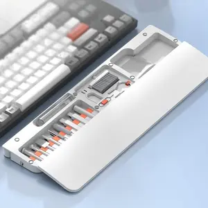22 in 1 Multifunctional Electronic Phone & Earphone & Keyboard Maintenance and Cleaning Tool Kit, Charging Port Brush, Bluetooth-compatible Earbud Cleaner, Soft Keyboard Brush, Headset