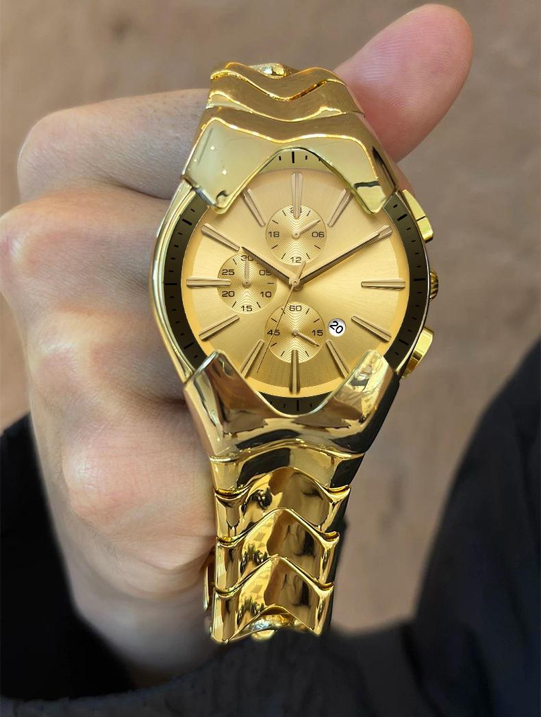 【DealsForYouDays】Millennium Y2K Style Sports Watch, New Men’s Wormhole Concept Timepiece, High‑End Business Waterproof Men’s Watch