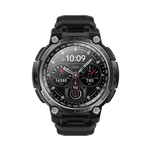 Compass Build-in Health Smart Watch for Outdoor Running Fitness Smart Watch with Heart Rate/ Blood Pressure /SpO2 Monitoring Multifunctional Smartwatch Men Women Wristwatch Bluetooth Text Call 100+Sports Modes Compatible IOS Android Phones