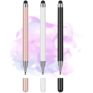 3-Pack Tablets Stylus Pen for All Touchscreen with Precision Disc Tip, 2-in-1 Universal Stylus Compatible with Android, iOS, and Phone– Perfect for Writing, Drawing, and Note-Taking