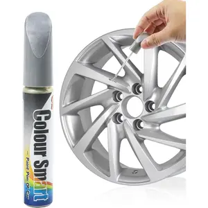 Touch Up Paint For Cars,Rim Paint For Cars,Car Accessories Wheel Paint For Cars,Auto Touch Up Paint For Cars,Car Scratch Remover Pen For Cars,Rim Scratch Repair For Cars,Car Paint Automotive Paint For Cars,Rim Paint For Car Wheel Repair (Silver)