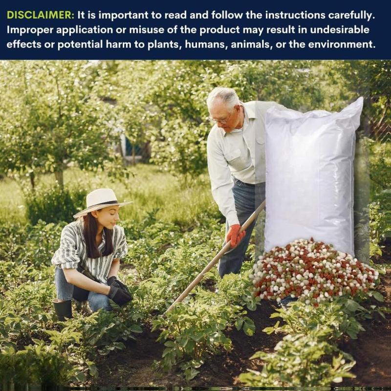 Supply Solutions 10-10-10 Complete Granular Fertilizer with Micronutrients Balanced NPK Formula for Soil Health Blooms Roots Vegetables Fruits Lawns 50 Pounds