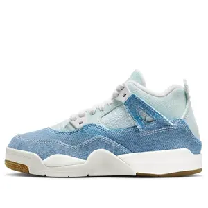 (PS) Air Jordan 4 Retro 'Denim Worn Blue' IB6715-100