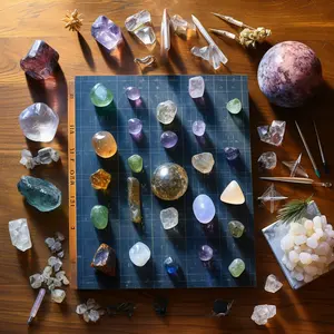 9-Grid Crystal Claiming Link - Spheres/Towers/Carvings