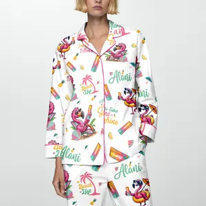 Alani Flamingo Pajamas, Alani Pajamas Pants, Soda Lover Pajamas, Gift For Her, Alani  Gift, Pajamas For Party, Pj Sets For Women, Pink Alani, Flamingo  Pajamas