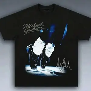 Michael Jackson Graphic Tee, King of Pop Tee, Vintage Music Shirt, Pop Fans Shirt, Music Lover Gift Merch For Fans, Unisex Cotton Y2K 8CC RBN Z2V HGW