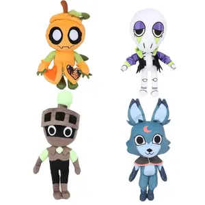 Dandy's World Plush Cute Dandy World Scrap Stuffed Horror Game Goob Pebble Plushie Soft Pillow Doll Children Birthday Gifts Doll