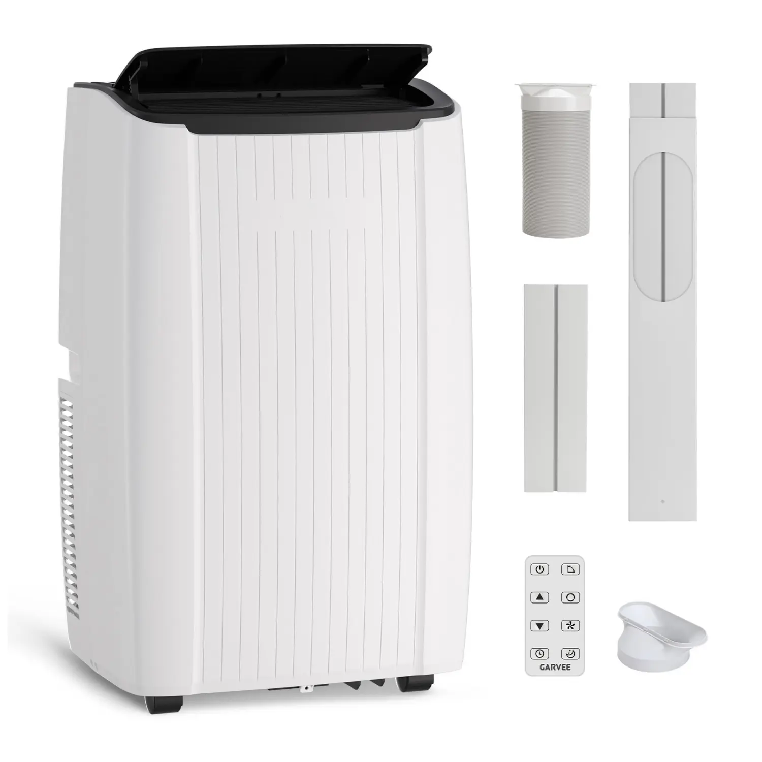 14000 BTU Portable Air Conditioner, 3-in-1 AC Unit with Dehumidifier & Fan for Rooms up to 700 Sq.Ft, Quiet Cooling Conditioner with Remote Control for Bedroom/Home/Office