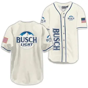 Busch Light USA Flag Baseball Jersey Jersey Shirt, Trending Jerseys, Cosplay Jersey, Jersey, Jerseys Top, Gift For Him, Gift For Her, Jerseys Lover.