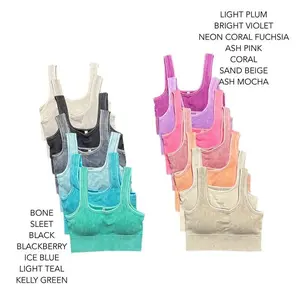 Lindsey 2.0 Padded Square Neck Bra (Multiple Colors)