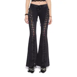 Wild Wanderer Flare Jeans - Black