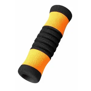 Sky Med  Cane Replacement Offset Hand Grip- Orange/Black