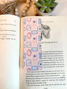 Soft vintage bookmark